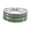 Southwest Turquoise Silver Ring Size 6-1/2 QX79787