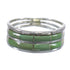 Southwest Turquoise Silver Ring Size 6-1/2 QX79787