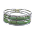 Southwest Turquoise Sterling Silver Ring Size 8 QX79793