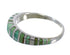 Turquoise Silver Ring Size 6-1/4 AX80061