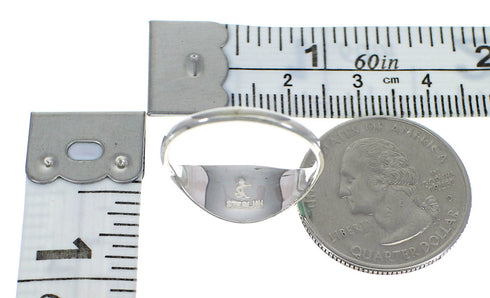 Sterling Silver Turquoise Southwest Ring Size 4-3/4 YX79669