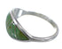 Genuine Sterling Silver Southwest Turquoise Ring Size 5 YX79692