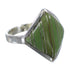 Turquoise Genuine Sterling Silver Southwestern Ring Size 6-1/4 YX79730