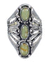 Turquoise Authentic Sterling Silver Southwest Jewelry Ring Size 5 VX62367