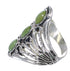 Silver And Turquoise Jewelry Ring Size 6-1/4 VX62395