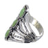 Turquoise And Southwest Silver Jewelry Ring Size 6-1/4 VX62404