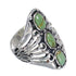 Southwest Sterling Silver And Turquoise Jewelry Ring Size 8-1/4 VX62427