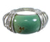 Authentic Sterling Silver Turquoise Ring Size 7-1/2 RX80927
