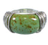 Turquoise Genuine Sterling Silver Ring Size 5-1/2 RX80978