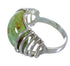 Turquoise Genuine Sterling Silver Ring Size 5-1/2 RX80978