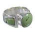 Authentic Sterling Silver Southwest Turquoise Ring Size 6-3/4 RX81016