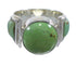 Turquoise And Sterling Silver Southwest Ring Size 5-1/4 RX81017
