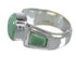 Authentic Sterling Silver Turquoise Southwest Ring Size 7-1/4 RX81055