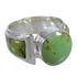 Southwest Authentic Sterling Silver Turquoise Ring Size 6-1/4 RX81082