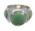 Southwest Sterling Silver Turquoise Ring Size 7-1/2 RX81090