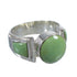 Turquoise And Genuine Sterling Silver Ring Size 8-1/4 RX81106