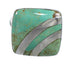 Genuine Sterling Silver Turquoise Southwest Ring Size 8-1/4 RX81122