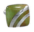 Genuine Sterling Silver Southwest Turquoise Ring Size 8-1/2 RX81139