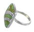Southwest Turquoise Authentic Sterling Silver Ring Size 7-3/4 RX81148