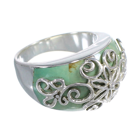 Turquoise Genuine Sterling Silver Jewelry Ring