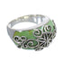 Sterling Silver Turquoise Jewelry Ring Size 6-3/4 RX81200