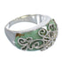 Authentic Sterling Silver Turquoise Ring Size 6-1/2 RX81206