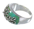 Turquoise Authentic Sterling Silver Ring Size 5-3/4 RX81222
