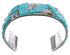 Southwest Sterling Silver And Turquoise High Quality Bracelet VX60809