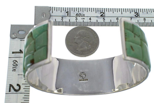 Sterling Silver Turquoise Sturdy Bracelet VX60702