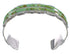 Southwest Genuine Sterling Silver Turquoise Heavy Bracelet VX60727