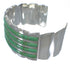 Southwest Sterling Silver Turquoise Well-Built Bracelet VX60733