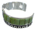 Southwest Authentic Sterling Silver And Turquoise Cuff Bracelet VX60765
