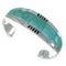 Sterling Silver Turquoise Inlay Southwest Bracelet Jewelry VX59688
