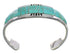 Sterling Silver Turquoise Inlay Southwest Bracelet Jewelry VX59688