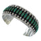 Substantial Sterling Silver Turquoise Cuff Bracelet VX60178