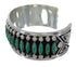 Substantial Sterling Silver Turquoise Cuff Bracelet VX60178