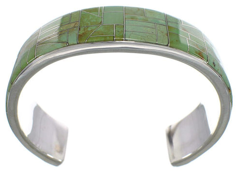 Substantial Sterling Silver Turquoise Bracelet Jewelry VX60459