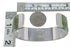 Substantial Sterling Silver Turquoise Bracelet Jewelry VX60459