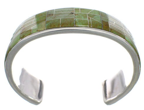 Sturdy Sterling Silver Turquoise Bracelet Jewelry VX60474