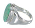 Southwest Sterling Silver Turquoise Inlay Ring Size 8-3/4 RX59894
