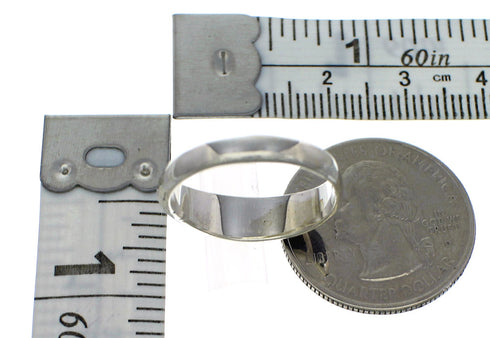 Southwest Jet And Authentic Sterling Silver Jewelry Ring Size 6-1/4 VX59934