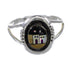 Multicolor And Sterling Silver Native American Village Design Ring Size 4-1/2 YX78093