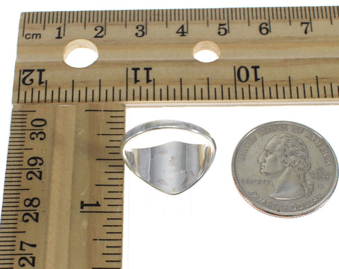 Sterling Silver Multicolor Ring Size 8-3/4 MX60122