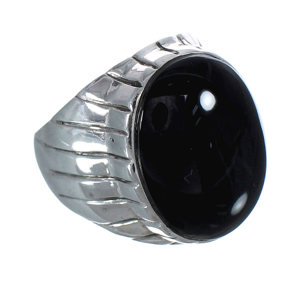 Jet Southwest Sterling Silver Ring Size 12-1/2 WX60294