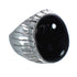 Jet Southwest Sterling Silver Ring Size 12-1/2 WX60294