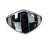Jet And Mother Of Pearl Sterling Silver Southwest Ring Size 6-3/4 WX60696