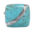 Sterling Silver Turquoise Ring Size 8-1/4 AX79537