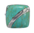 Turquoise Southwest Sterling Silver Jewelry Ring Size 7-1/2 AX79559