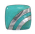 Sterling Silver Turquoise Southwestern Ring Size 5-1/4 QX79318