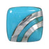 Turquoise Southwestern Silver Jewelry Ring Size 8-1/2 QX79348